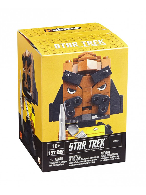 MEGA BLOKS KUBROS STAR TREK THE NEXT GENERATION WORF DTW68