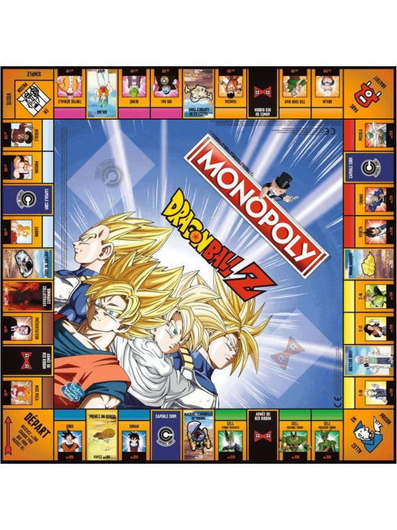 MONOPOLY Dragon Ball Z  Jeu de société  Version française