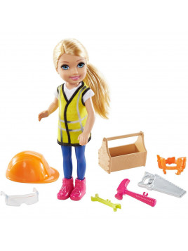 Barbie Chelsea Constructrice avec tenue à thème...