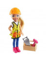 Barbie Chelsea Constructrice avec tenue à thème carrière construction et accessoires GTN87