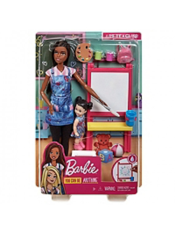 BARBIE Métiers Professeure d'Art GJM30