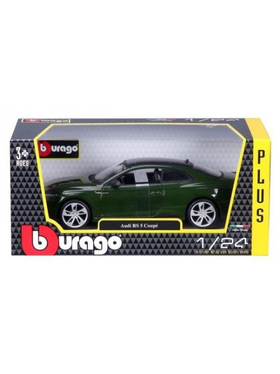 BBURAGO 1/24 Voiture AUDI RS5 Coupé  Verte