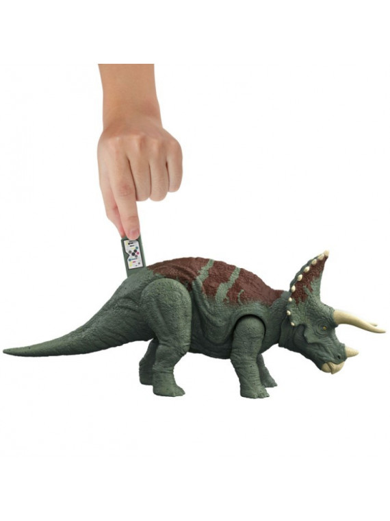 JURASSIC WORLD DOMINION DINOSAURE TRICERATOPS HDX34