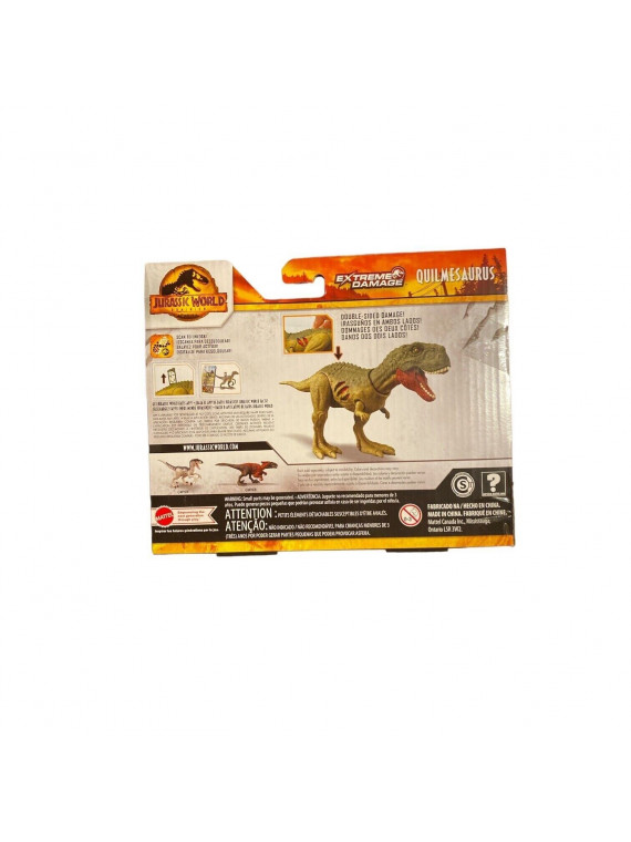 JURASSIC WORLD DOMINION DOMAGE EXTREME DINOSAURE QUILMESAURUS GWN17