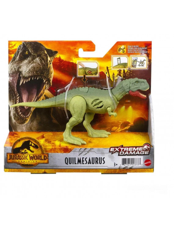 JURASSIC WORLD DOMINION DOMAGE EXTREME DINOSAURE QUILMESAURUS GWN17