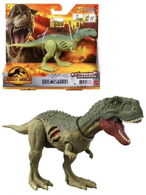 JURASSIC WORLD DOMINION DOMAGE EXTREME DINOSAURE QUILMESAURUS GWN17