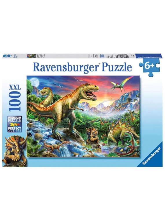 Ravensburger 106653  Puzzle Au Temps des Dinosaures  100 Pièces