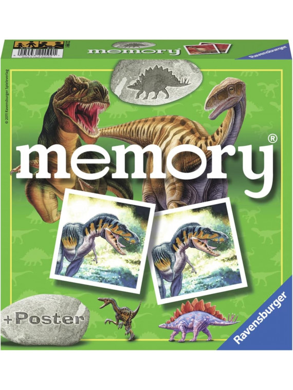 Ravensburger Jeu Éducatif Grand Mémory Dinosaures 22099