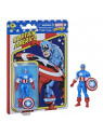 MARVEL LEGENDS Retro - Figurine Captain America de 9,5 cm F26525X00