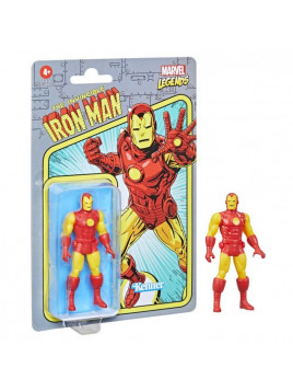 MARVEL LEGENDS Retro - Figurine IRON-MAN de 9,5...