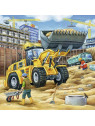 Ravensburger Puzzle grands véhicules de chantier  09226 3x49 pièces