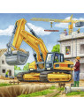 Ravensburger Puzzle grands véhicules de chantier  09226 3x49 pièces