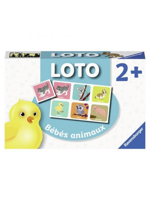 RAVENSBURGER LOTO BEBES ANIMAUX 241552