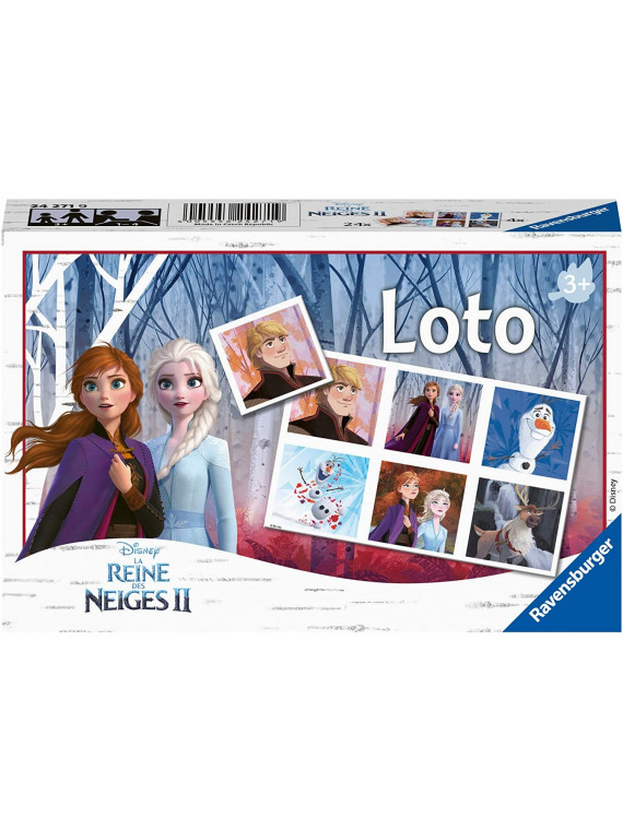 Ravensburger Loto La Reine des Neiges 2  Disney Jeu Educatif 242719