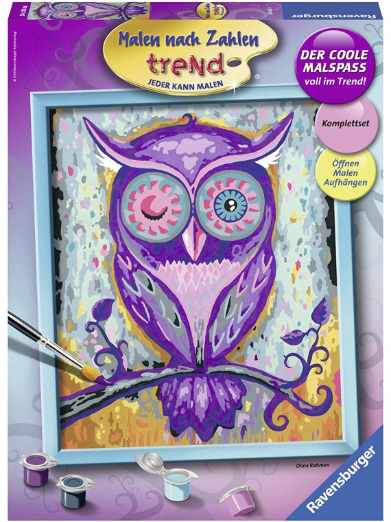 RAVENSBURGER NUMERO D ART HIBOU (version allemande) 284269