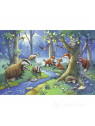 Ravensburger Puzzle 24 pièces 2 Puzzles  Animaux de la Forêt 091171