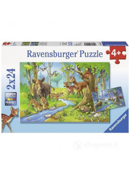 Ravensburger Puzzle 24 pièces 2 Puzzles...