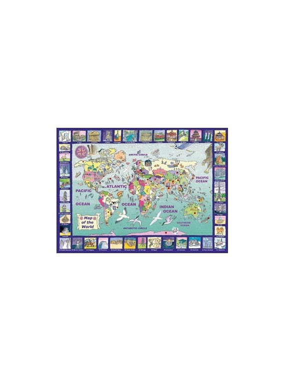 RAVENSBURGER PUZZLE 300 PIÈCES REGARD SUR LE MONDE 131907