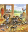 RAVENSBURGER PUZZLE CHEVAUX ET CHIENS 080298