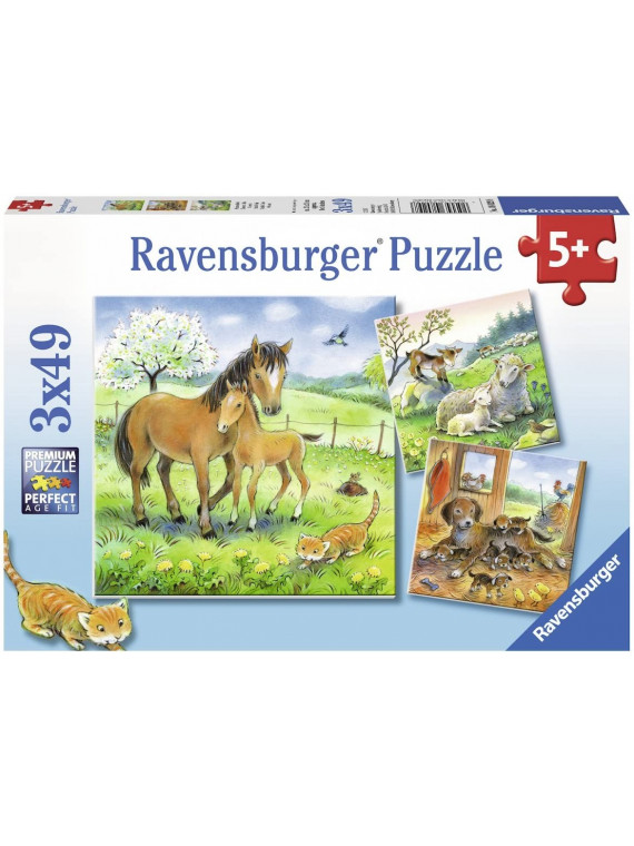 RAVENSBURGER PUZZLE CHEVAUX ET CHIENS 080298