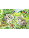 RAVENSBURGER PUZZLE KOALAS PANDAS 2X24 PIECES 078202