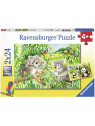 RAVENSBURGER PUZZLE KOALAS PANDAS 2X24 PIECES 078202