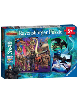 Ravensburger puzzle Apprivoiser les Dragons 3...