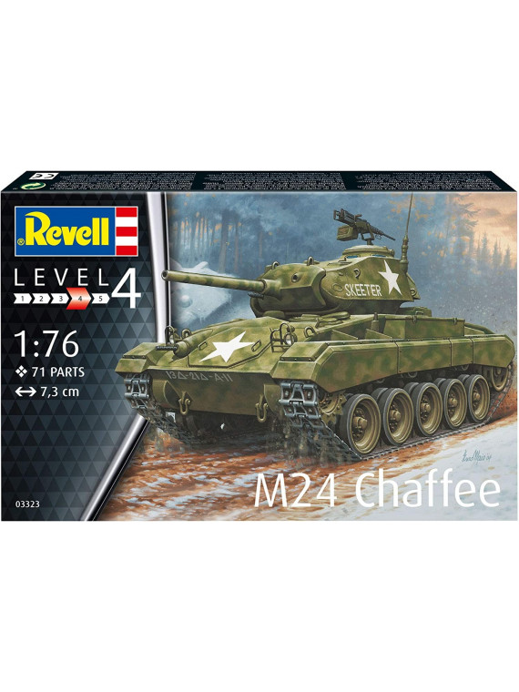 Revell 03323 Maquette char  M24 Chaffee