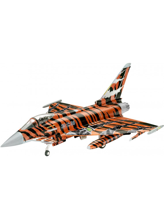 REVELL 03970 AVION DE CHASSE EUROFIGHTER TYPHOON BRONZE TIGER  1/144 NIVEAU 3