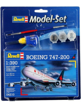 REVELL 04210MAQUETTE SET BOEING 747-200 1:390