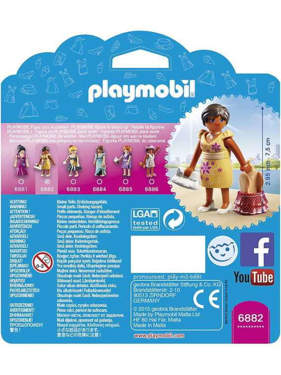 Playmobil 6882 Jeu Fashion Girl Tenue D'Eté