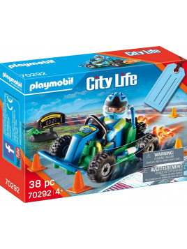 PLAYMOBIL 70292 CITY LIFE PILOTE DE KART