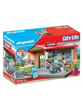 Playmobil 70320 City Life Épicerie...