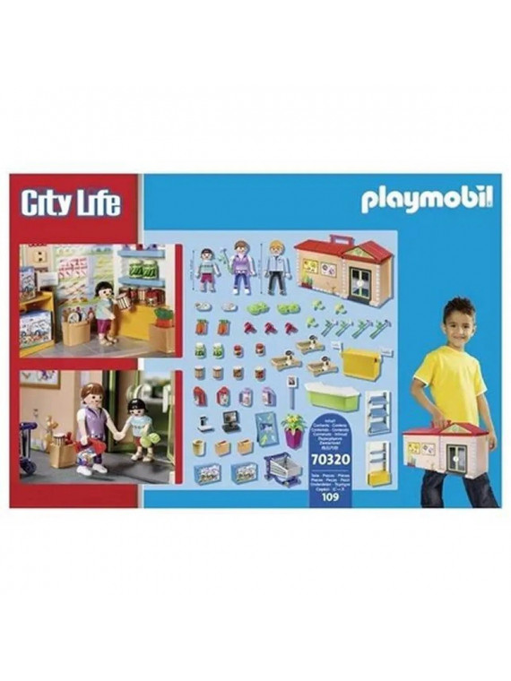 Playmobil 70320 City Life Épicerie transportable 70320