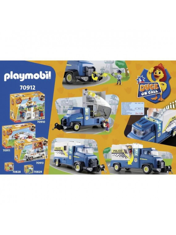 PLAYMOBIL 70912 - DUCK ON CALL - Fourgon de police