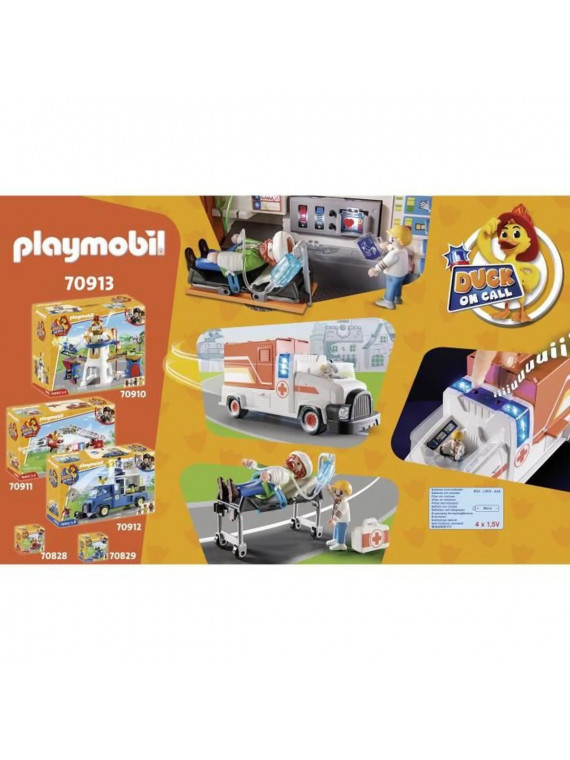 PLAYMOBIL 70913 - DUCK ON CALL - Ambulance