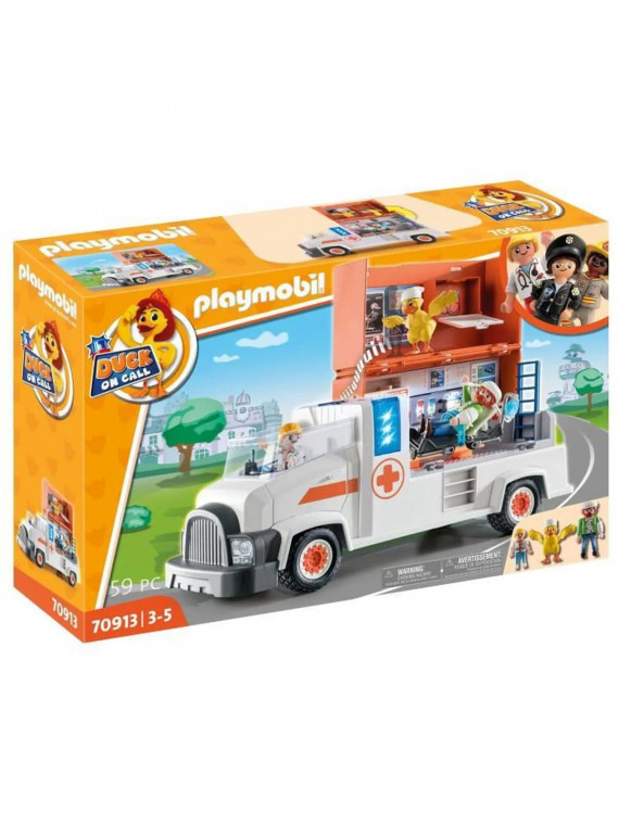 PLAYMOBIL 70913 - DUCK ON CALL - Ambulance