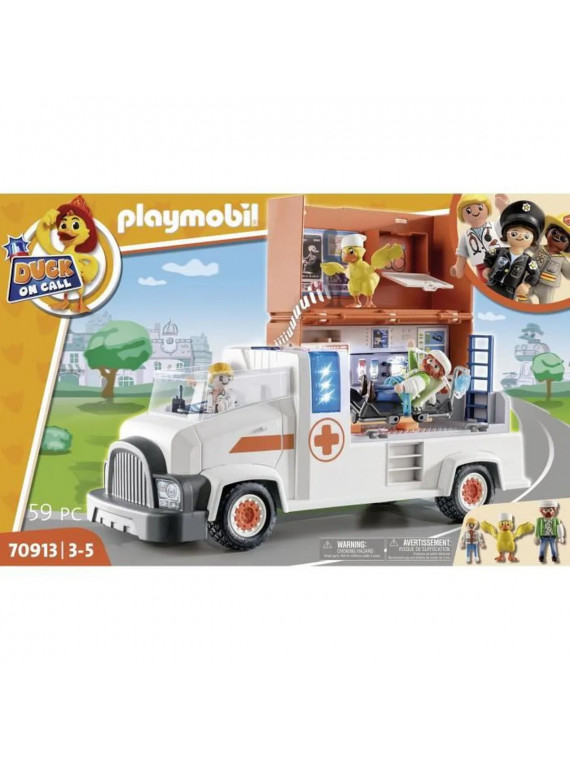 PLAYMOBIL 70913 - DUCK ON CALL - Ambulance