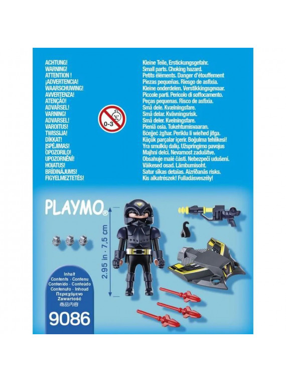 PLAYMOBIL 9086 - Chevalier du Ciel avec Planeur