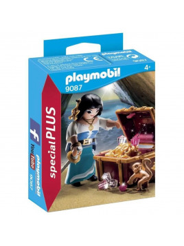 PLAYMOBIL 9087  Femme Pirate avec Trésor