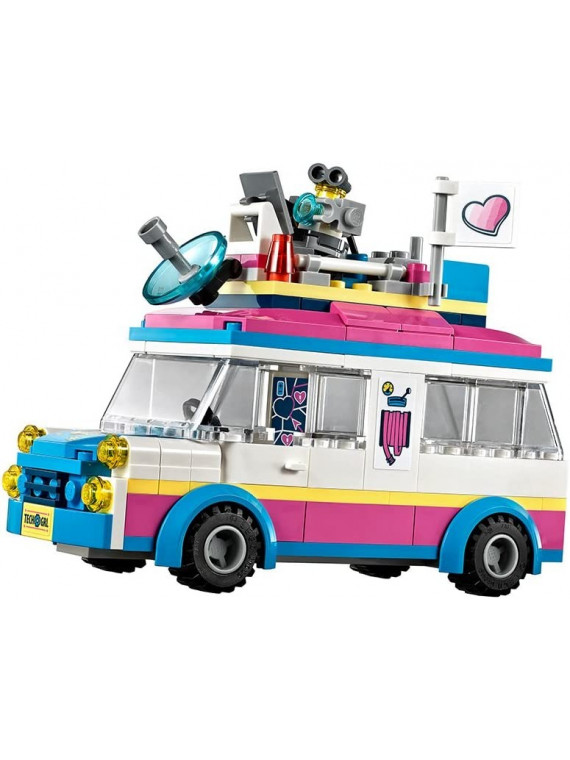 LEGO Friends 41333 Le véhicule de mission d'Olivia