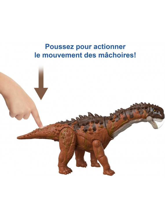 Jurassic World Dinosaure articulé Ampelosaurus Gros Dégâts HDX50