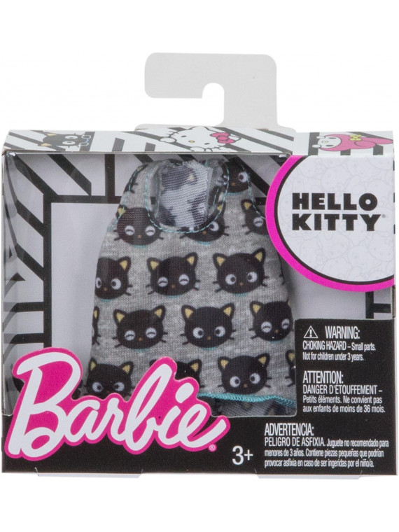 Barbie Tenue vestimentaire  Hello Kitty  haut gris FLP40-965A