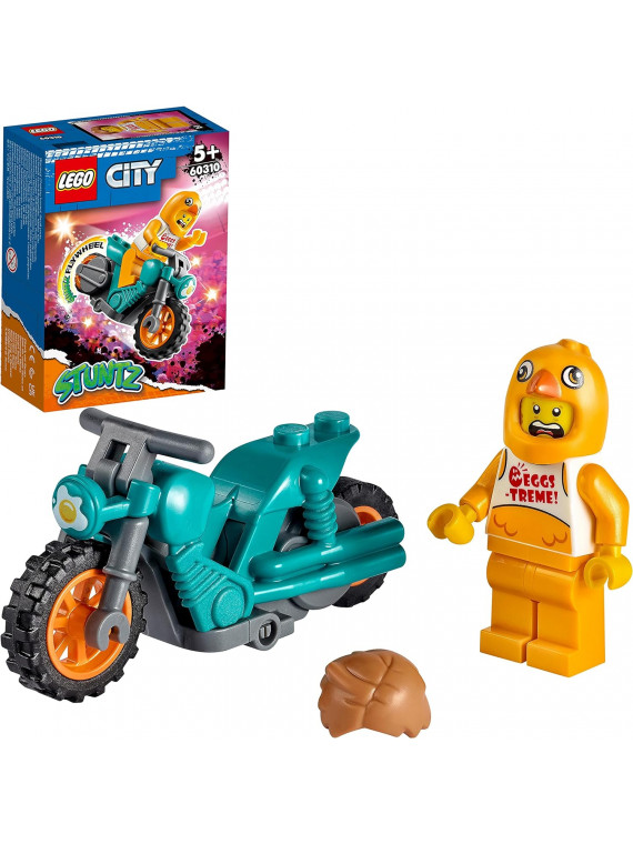 LEGO City  L60310 Stuntz La Moto De Cascade Du Poulet À Rétro friction