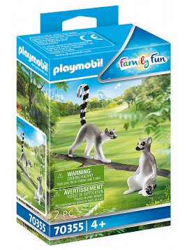 PLAYMOBIL FAMILY FUN  70355  lémuriens