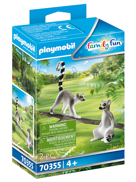 PLAYMOBIL FAMILY FUN  70355  lémuriens