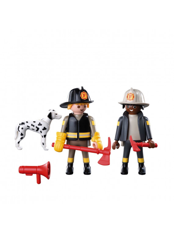 PLAYMOBIL 5942 POMPIERS AVEC CHIEN