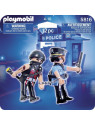 PLAYMOBIL 5816 Duo Pack Policier et bandit