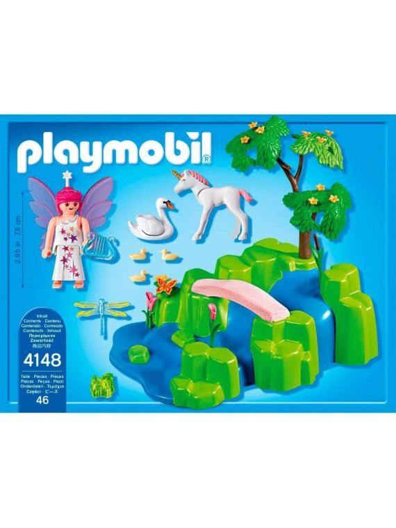 Playmobil 4148 Figurine Jardin de Fées avec Licorne