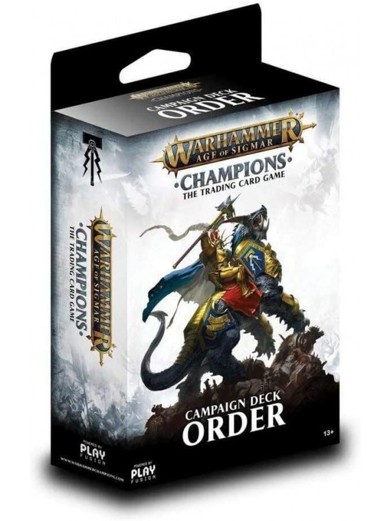 GAMES WORKSHOP Warhammer Age of Sigmar Champions Campaign Deck "ORDER" Trading Card Game